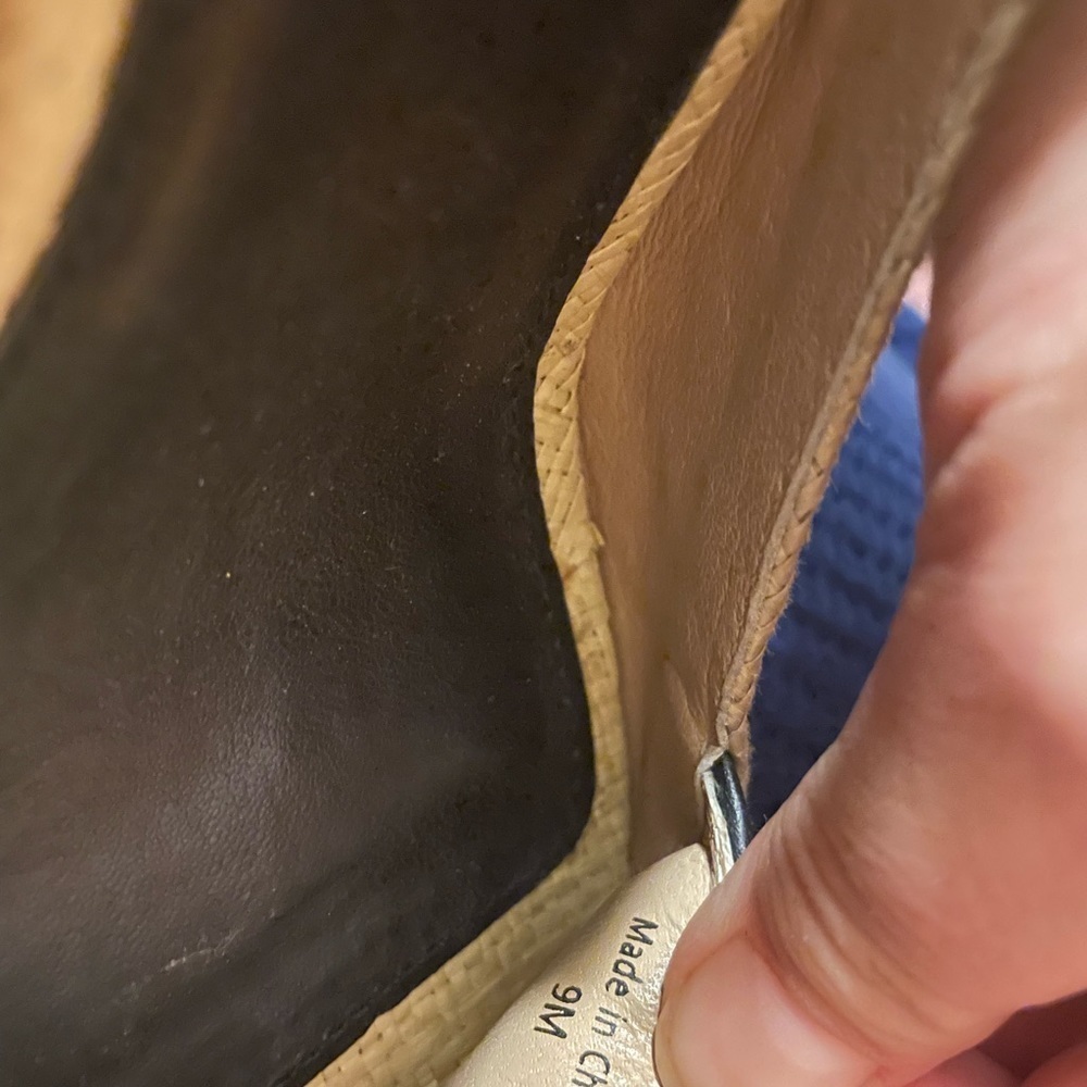 DIANE VON FURSTENBERG RAFFIA WEDGES - Picture 5 of 5